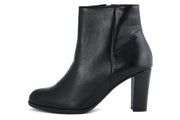 Stivaletto con tacco Donna in Pelle Nero
